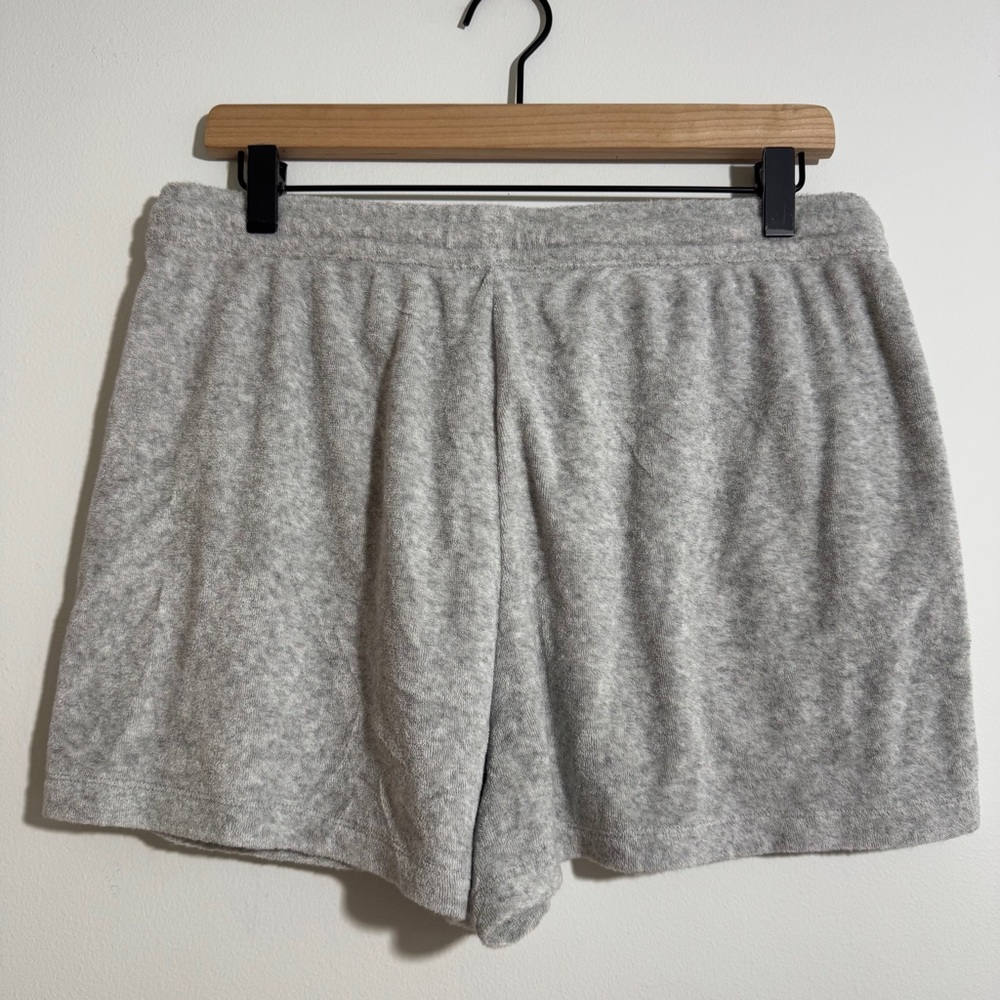 Club Monaco Gray Fleece Lounge Shorts Size Medium‎ - Picture 2 of 10